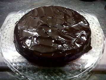 Chocolate Pecan Torte