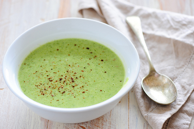 Broccoli & Cauliflower Cheese Soup