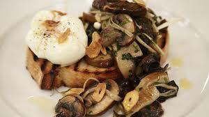 Egg & Mushroom Bruschetta