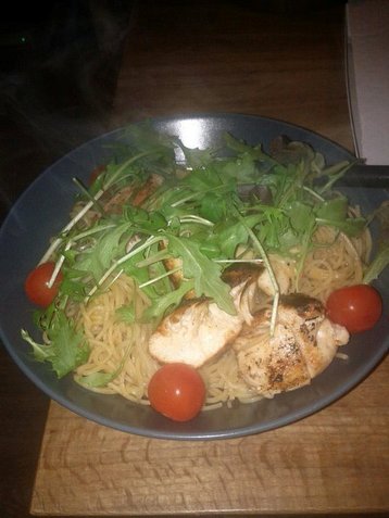 Noodles & Ginger Chicken Salad