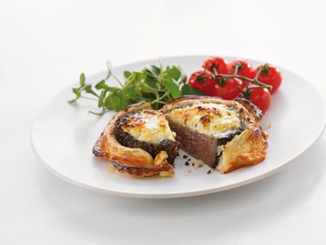 Peppered Beef En Croute