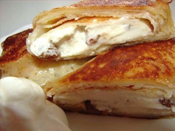 Pancakes with Cottage Cheese.