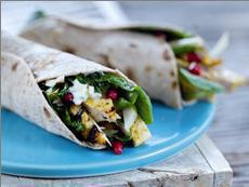 Mumbai Chicken Chaat Wrap