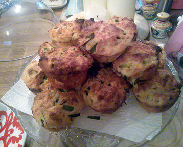 Cheese & Onion Muffins