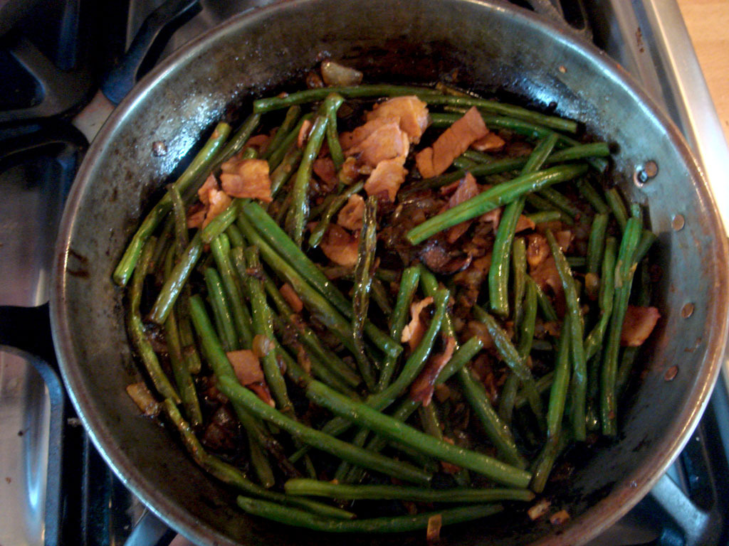 Green Beans with Ham & Sherry Sauce (Judias Con Jamon Y Jerez)