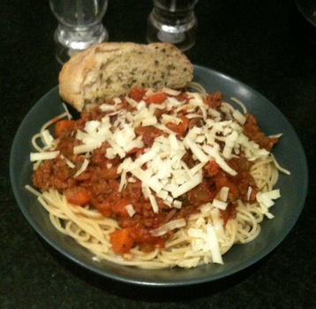 Tommy's Special Oven-baked Bolognese