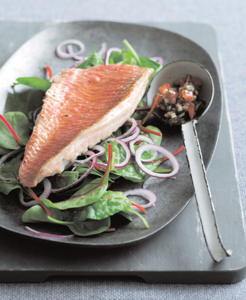 Red Mullet Salad with Sauce Vierge