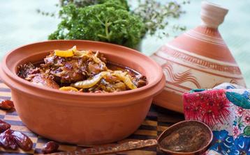 Thyme Honey Chicken & Date Tagine