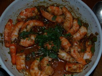 Spiced Prawns