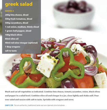 Greek Salad Recipe