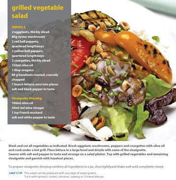 Grilled Vegetable Salad Recipe