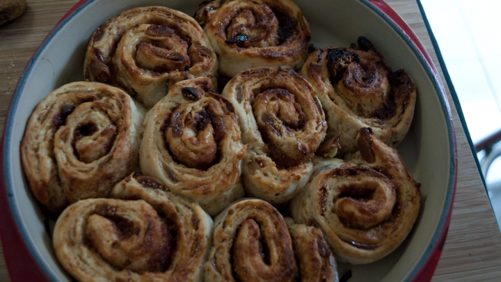 Fig and Cinnamon Scrolls
