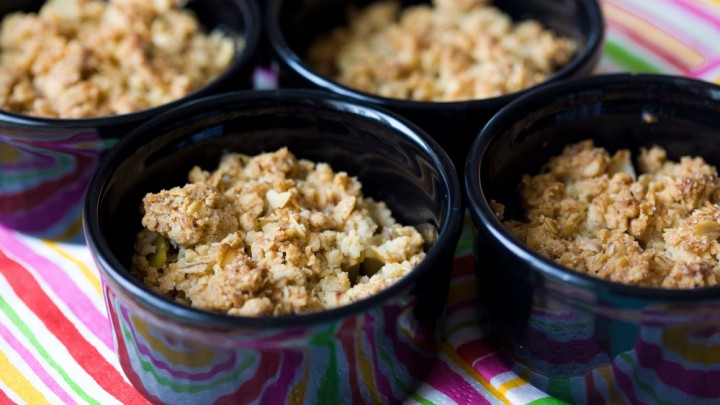 Lactose Free Apple Crumble